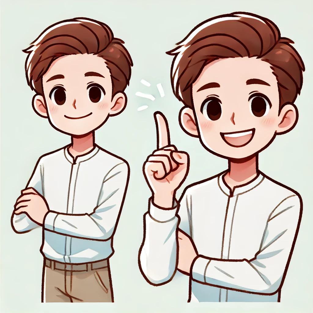 깨달음을 얻은 남성