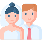 신혼부부가 전세자금 필요 상황 아이콘