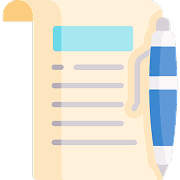 계약 갱신 보증금 증액 상황 아이콘