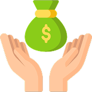 소득 증빙이 까다로운 상황 아이콘