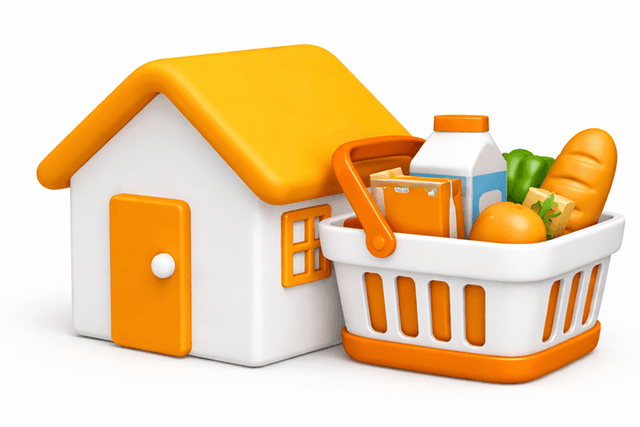 주택 생활자금 대출 안내 일러스트