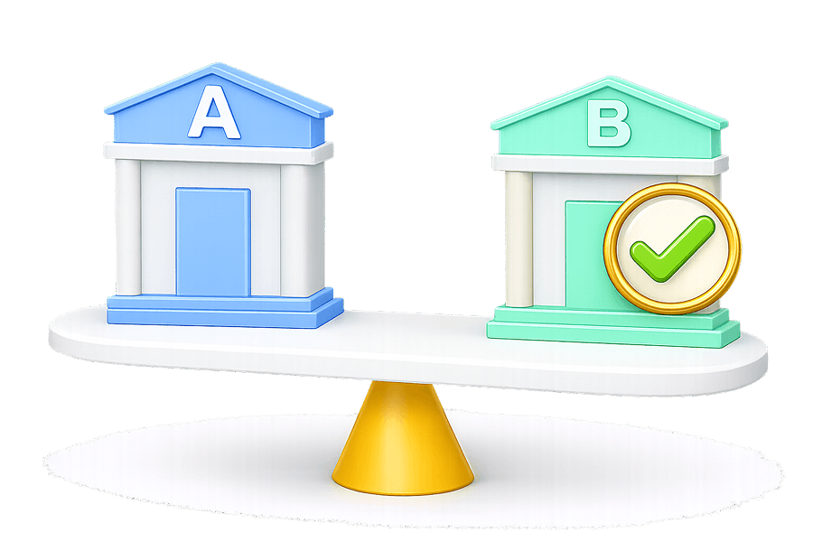 금융사별 오피스텔담보대출 조건 비교 안내 이미지