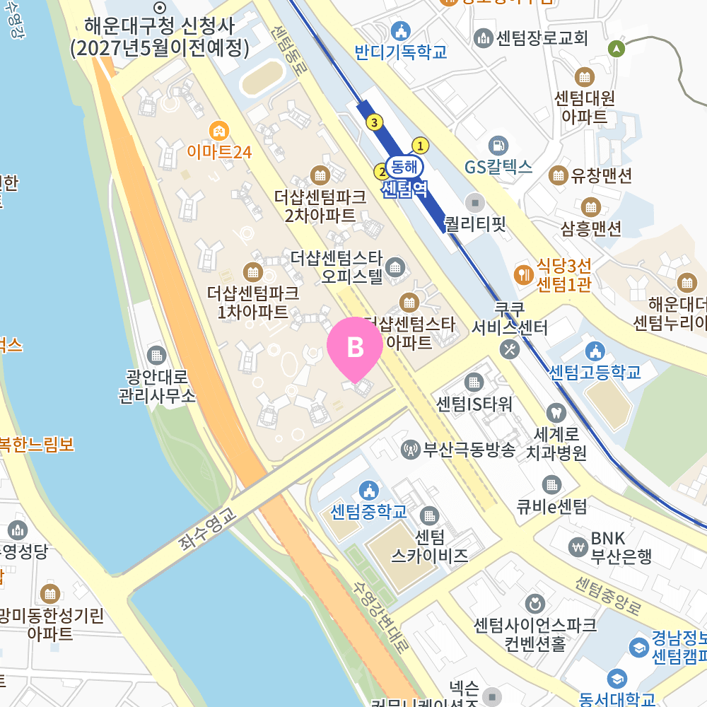 더샵 지도