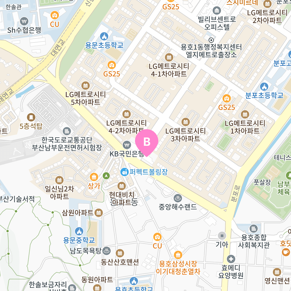 메트로자이 지도