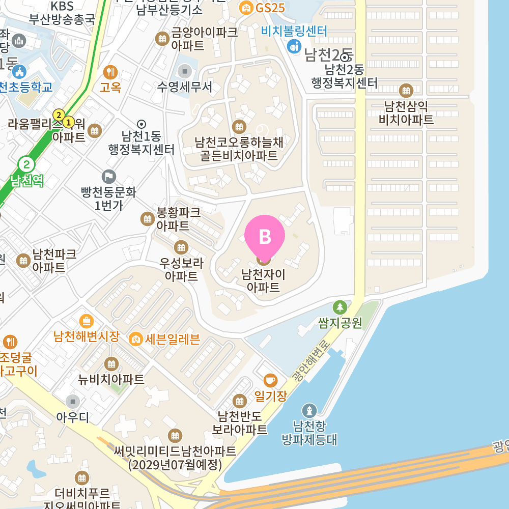 남천동 남천자이 아파트 정보 및 주변 인프라, 최근 실거래가는 얼마? - 뱅크몰 금융정보